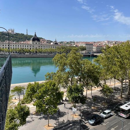 Appartement Vue Sur Rhone à Lyon Extérieur photo