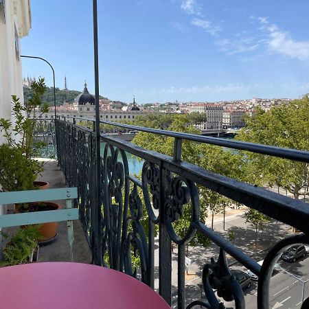 Appartement Vue Sur Rhone à Lyon Extérieur photo