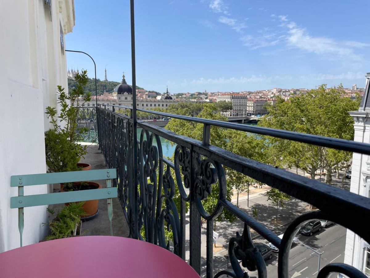 Appartement Vue Sur Rhone à Lyon Extérieur photo