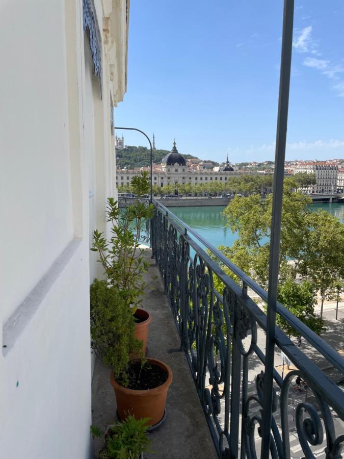 Appartement Vue Sur Rhone à Lyon Extérieur photo